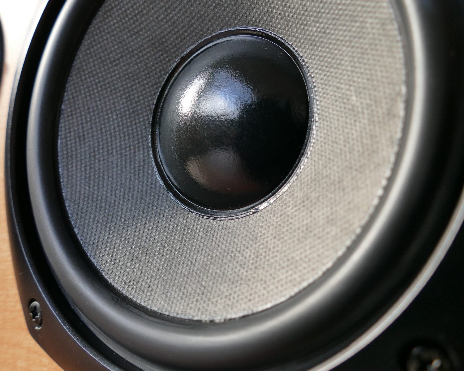 A close up of the audio speaker equipment we offer our Santa Barbara customers