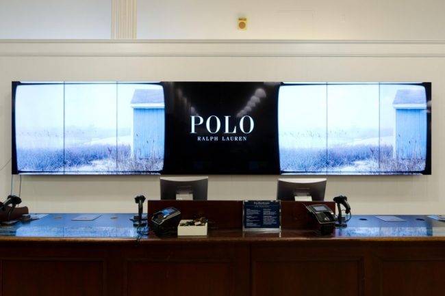 Digital Signage: Video Wall at Polo