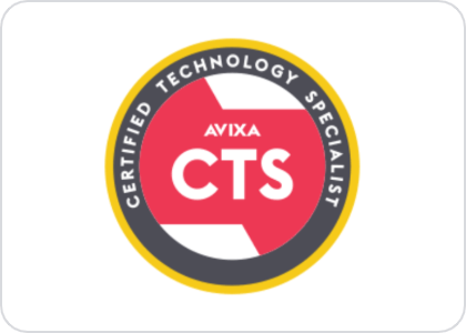 AVIXA CTS – Certified Technology Specialist