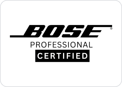 Bose Professional Certified