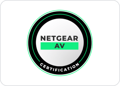 NETGEAR AV Certification